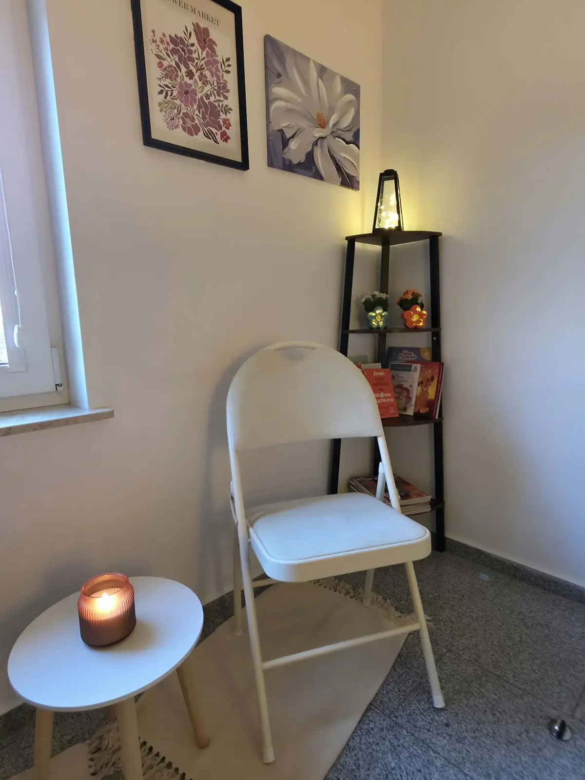 Poczekalnia Centrum Psychoterapii Moje Self w Gdańsku